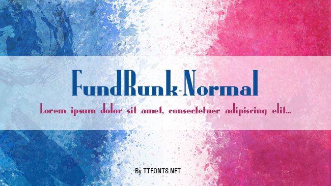 FundRunk-Normal example