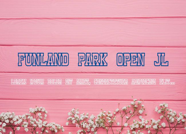 Funland Park Open JL example