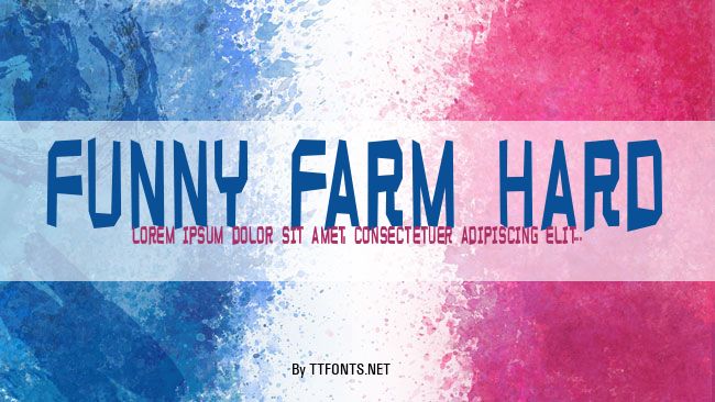 Funny farm hard example