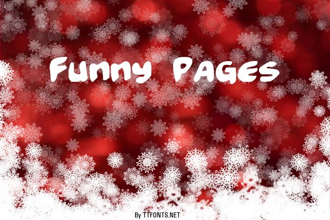 Funny Pages example