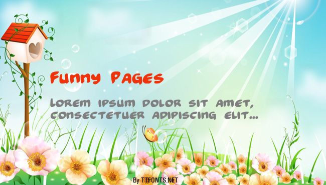 Funny Pages example