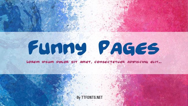Funny Pages example