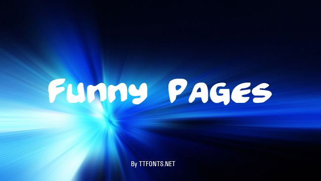 Funny Pages example