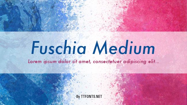 Fuschia Medium example