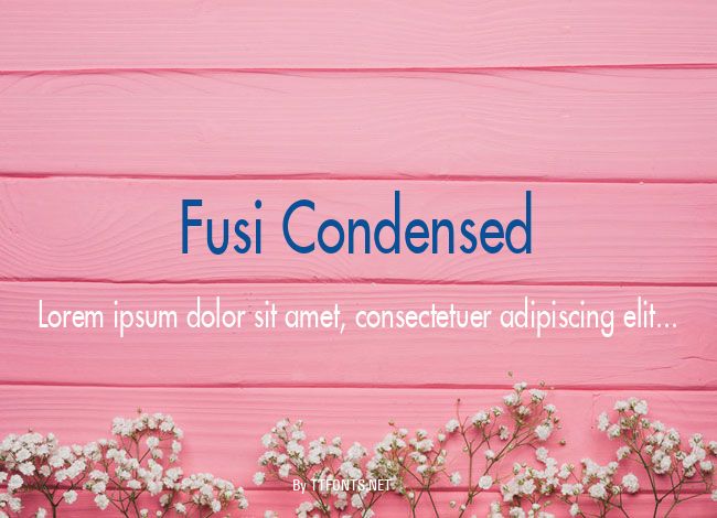 Fusi Condensed example