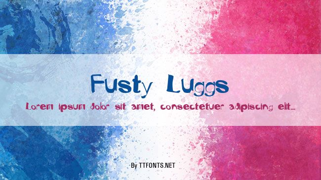 Fusty Luggs example