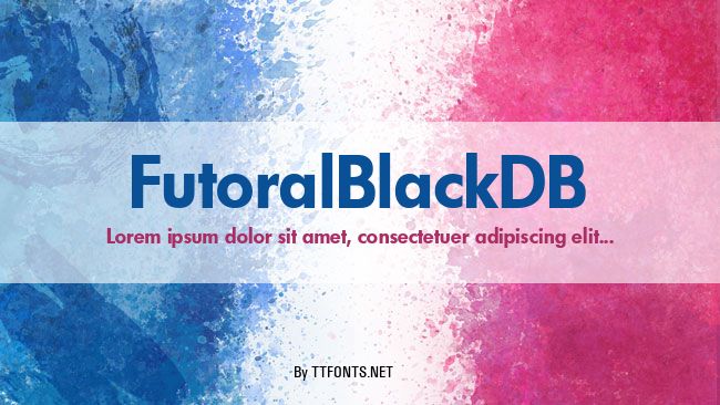 FutoralBlackDB example