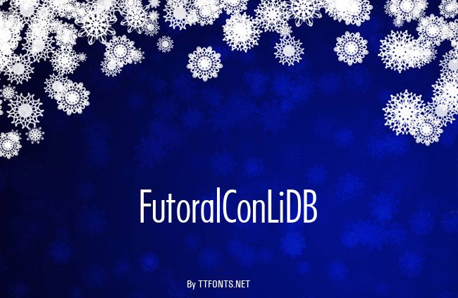 FutoralConLiDB example