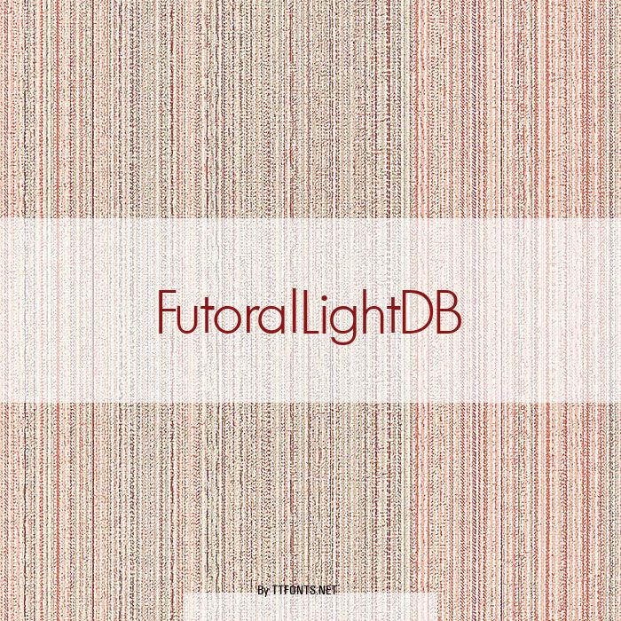 FutoralLightDB example