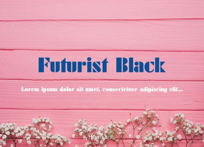 Futurist Black example