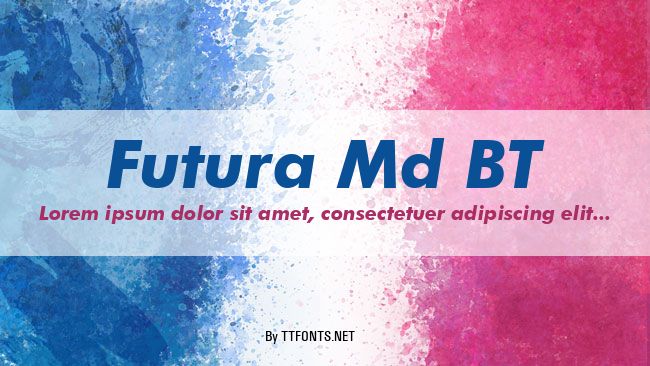 Futura Md BT example