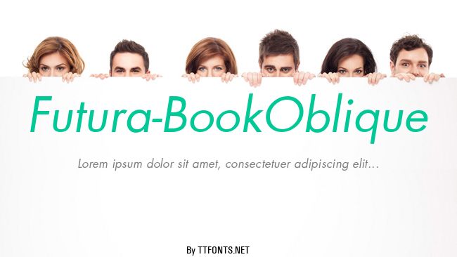 Futura-BookOblique example