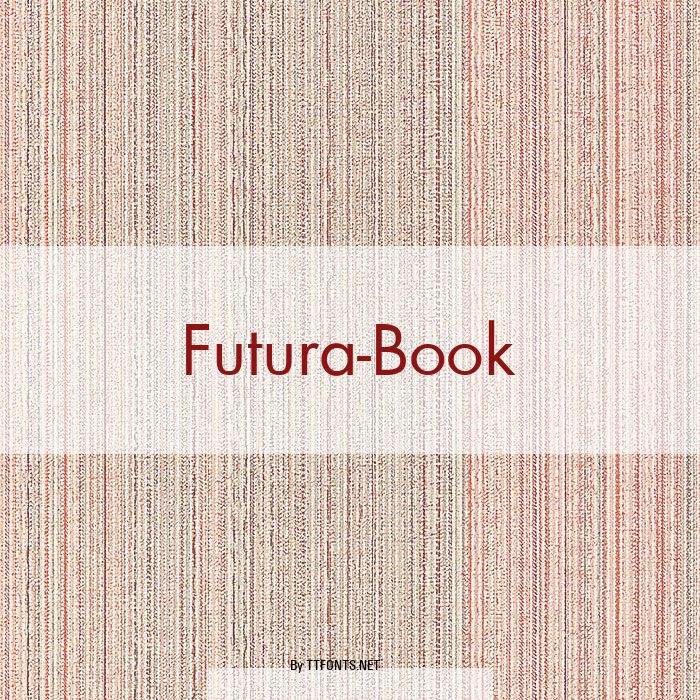 Futura-Book example