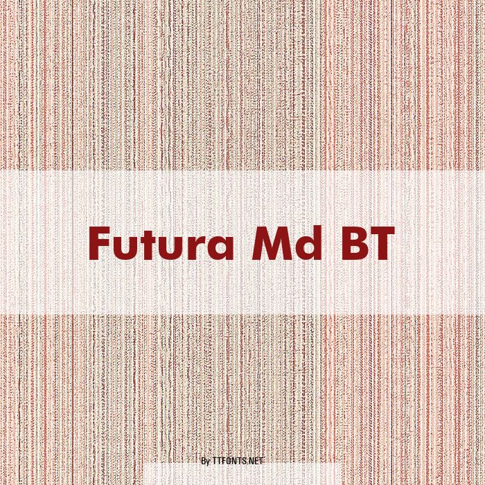 Futura Md BT example