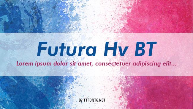 Futura Hv BT example