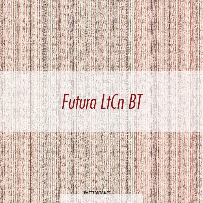 Futura LtCn BT example