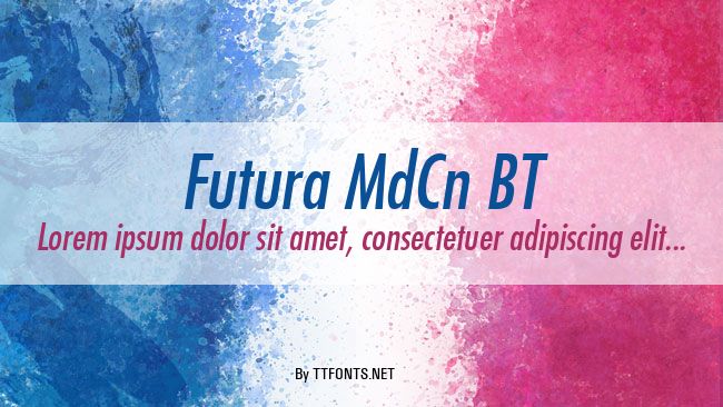 Futura MdCn BT example