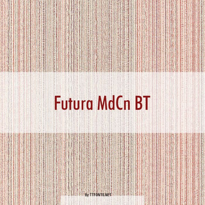 Futura MdCn BT example