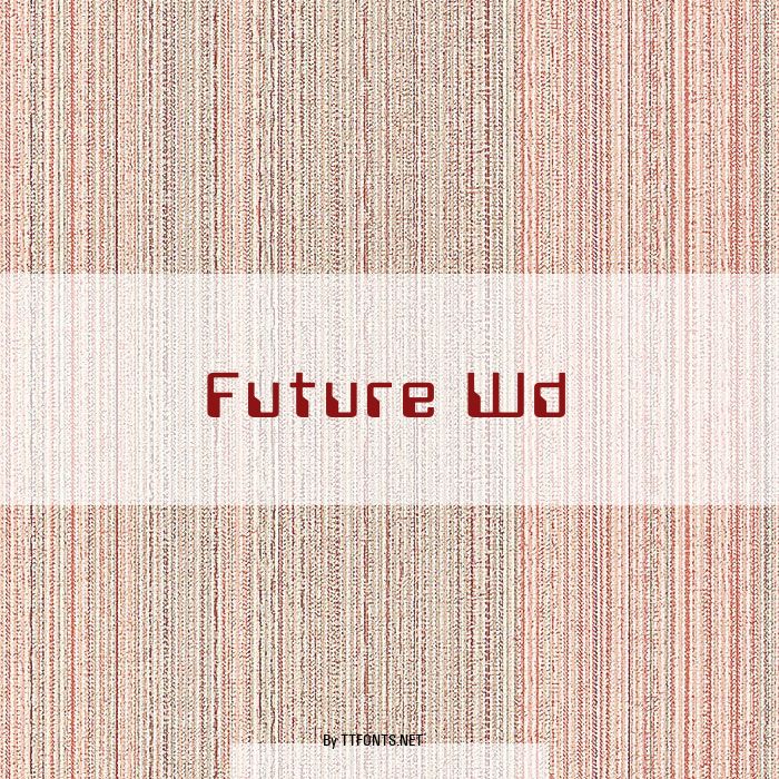 Future Wd example