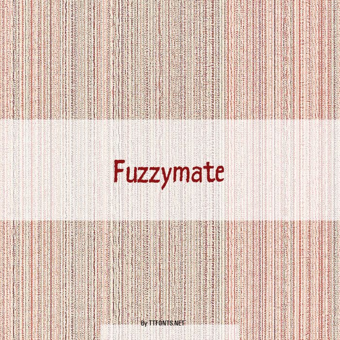 Fuzzymate example