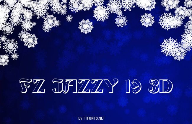 FZ JAZZY 19 3D example