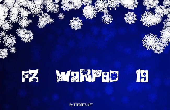 FZ WARPED 19 example