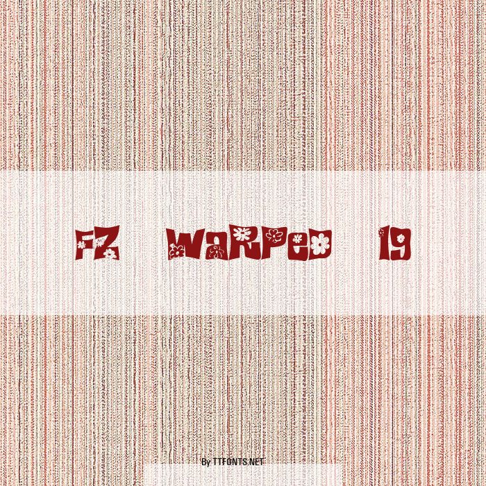 FZ WARPED 19 example