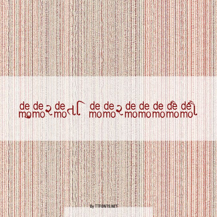 Gujrati Saral-DEMO example