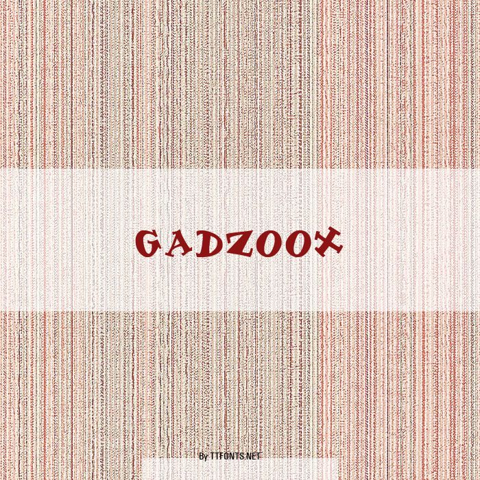 Gadzoox example