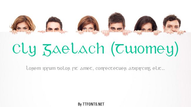 Cly Gaelach (Twomey) example