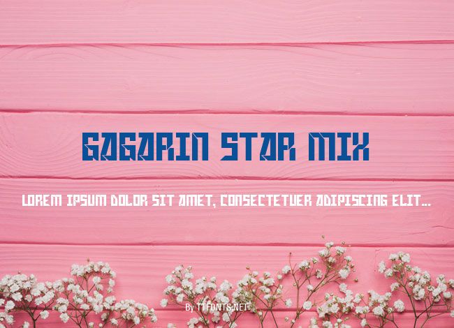 Gagarin Star Mix example