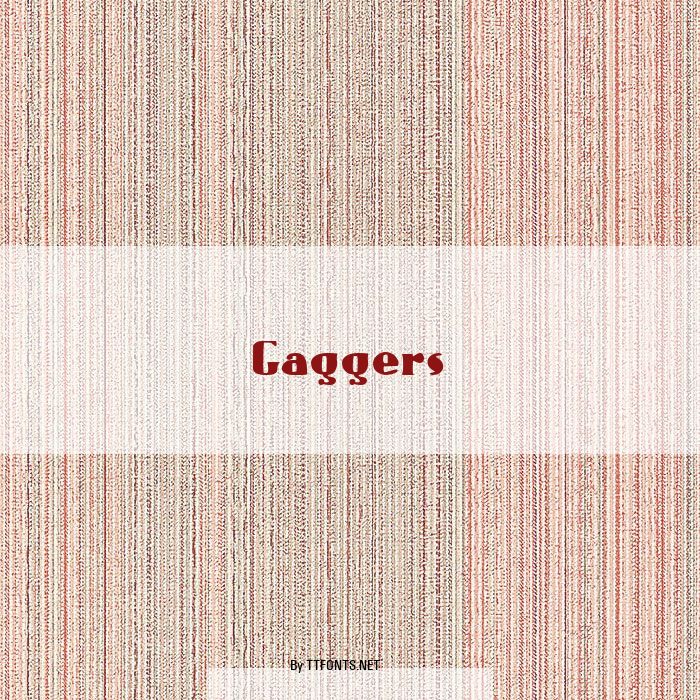 Gaggers example