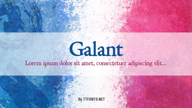 Galant example
