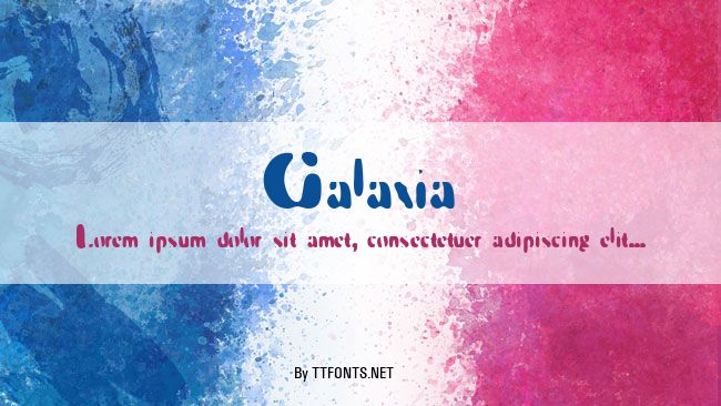 Galaxia example