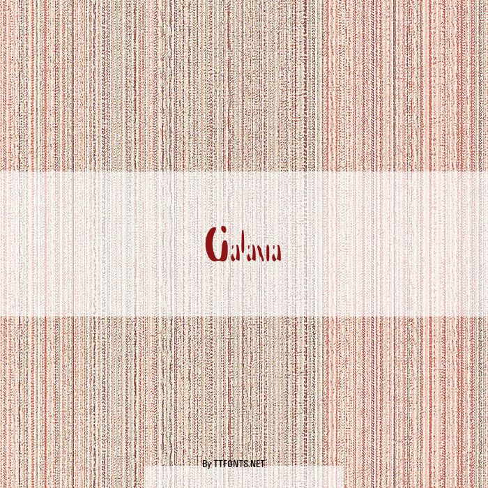 Galaxia example