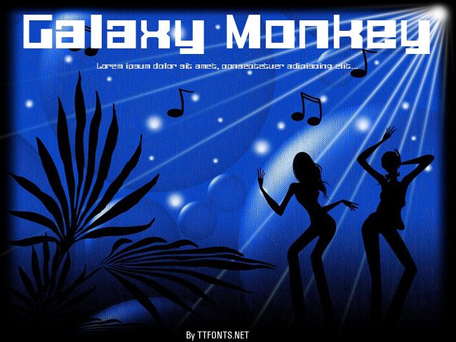 Galaxy Monkey example
