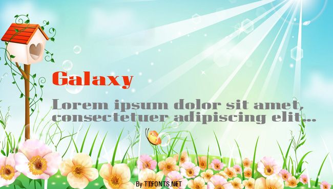 Galaxy example