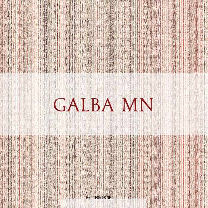 Galba MN example