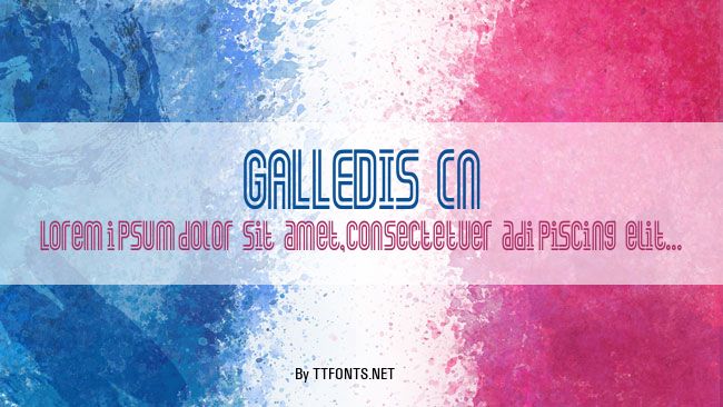 GALLEDIS Cn example