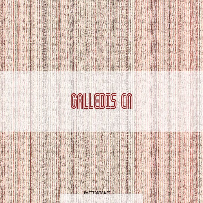GALLEDIS Cn example