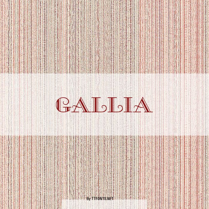 Gallia example