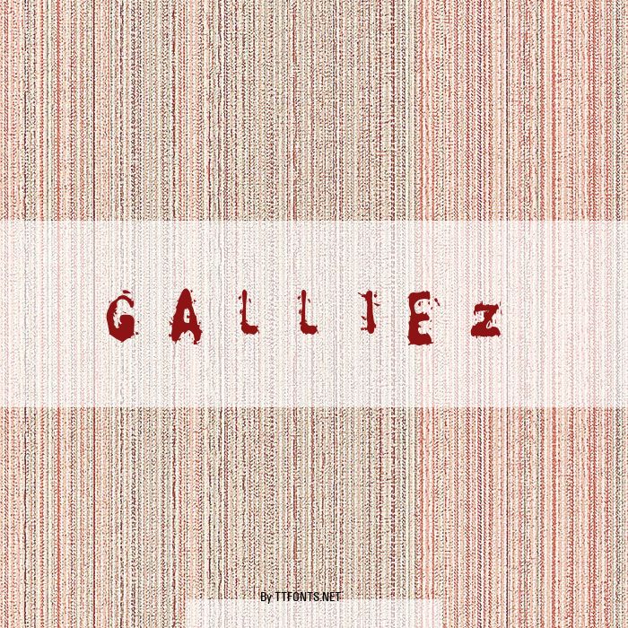 GALLIEZ example