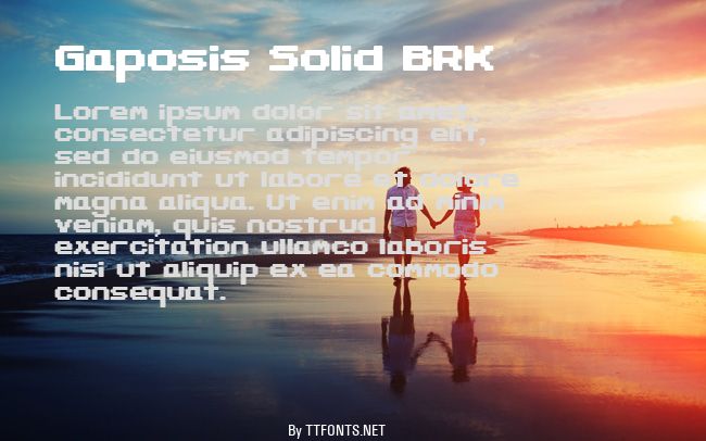 Gaposis Solid BRK example