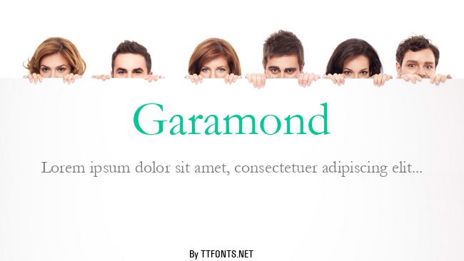 Garamond example