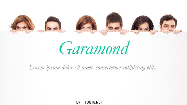 Garamond example