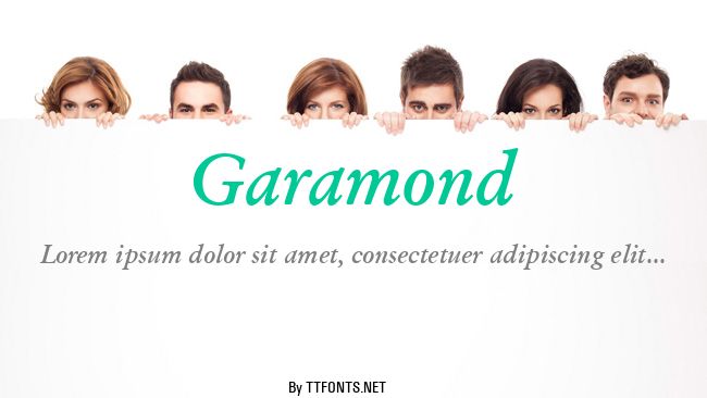 Garamond example