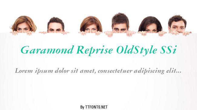 Garamond Reprise OldStyle SSi example