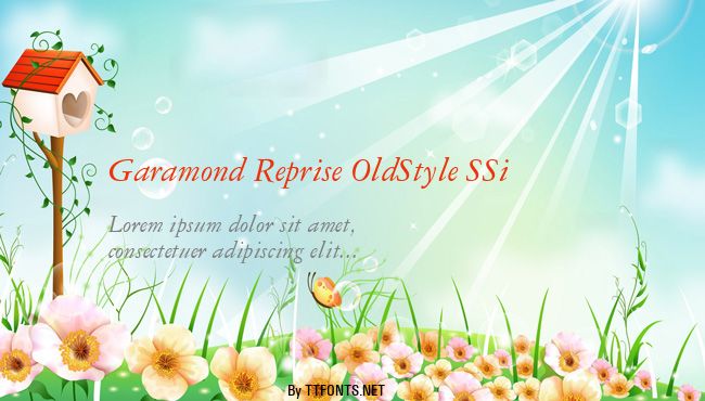 Garamond Reprise OldStyle SSi example