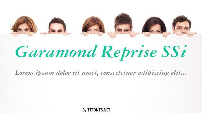 Garamond Reprise SSi example