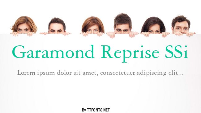 Garamond Reprise SSi example